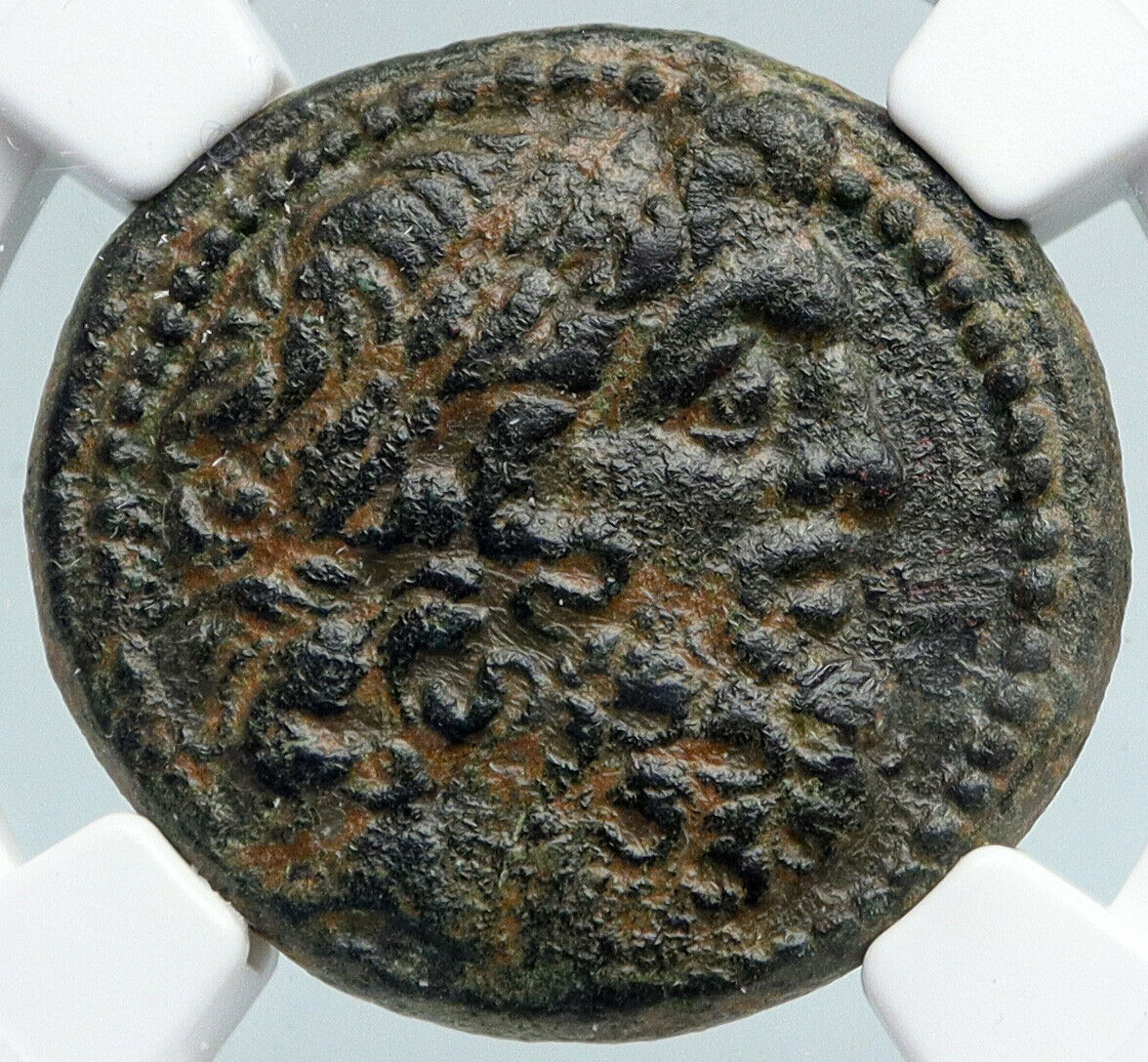 ANTIOCH in SELEUKIS and PIERIA Zeus & Nike Ancient Greek Coin RARE NGC i89852