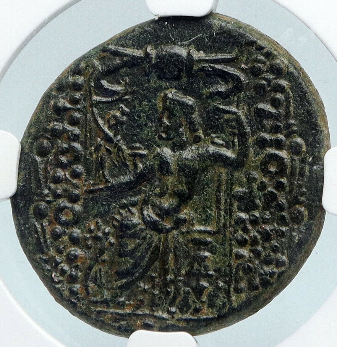 ANTIOCH in SELEUKIS and PIERIA Zeus & Nike Ancient Greek Coin RARE NGC i89852