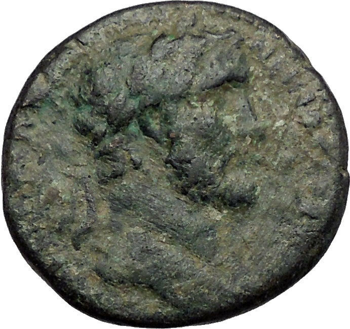 ANTONINUS PIUS 145AD Antioch on the Orontes Authentic Ancient Roman Coin i56369