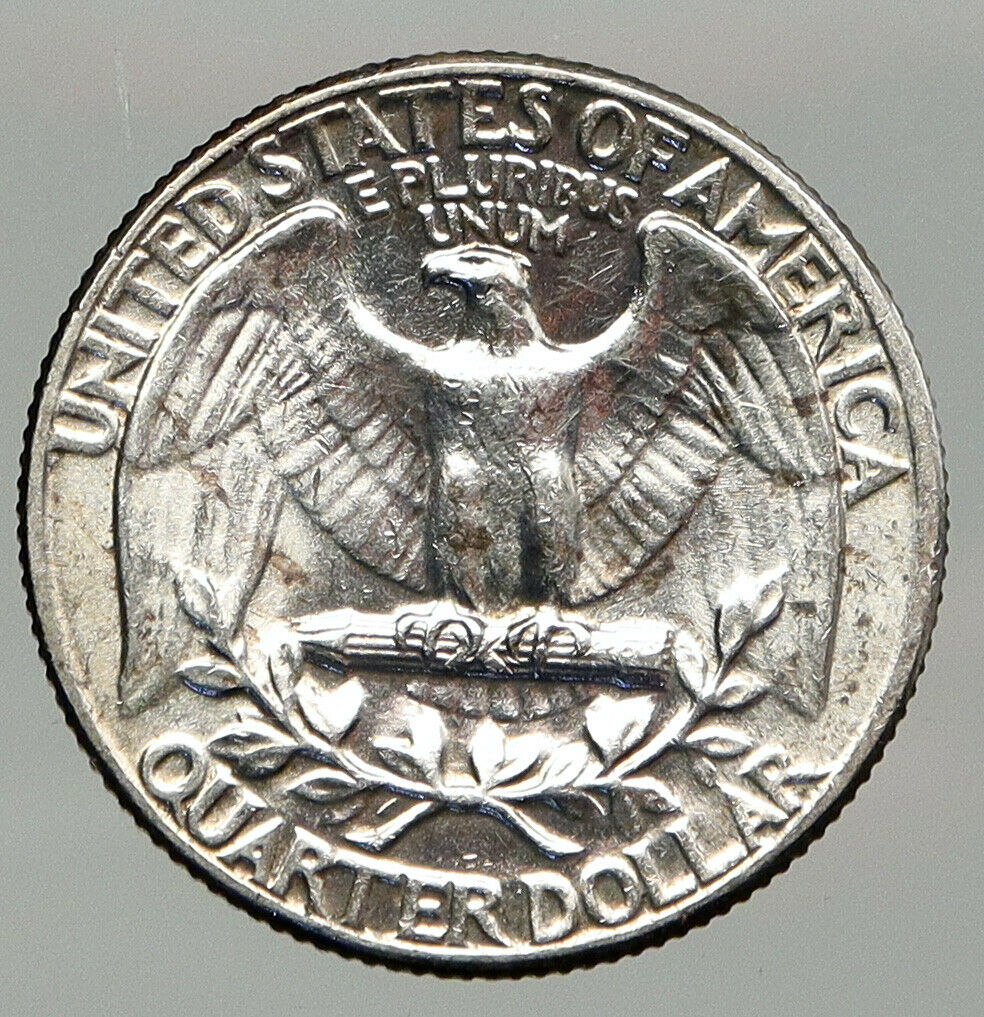 1962 P UNITED STATES USA President Washington VINTAGE Silver Quarter Coin i92651