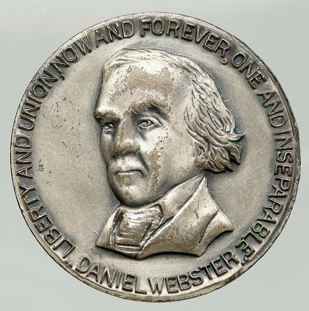 1938 UNITED STATES New Hampshire DANIEL WEBSTER Constitution 150Yr Medal i92061