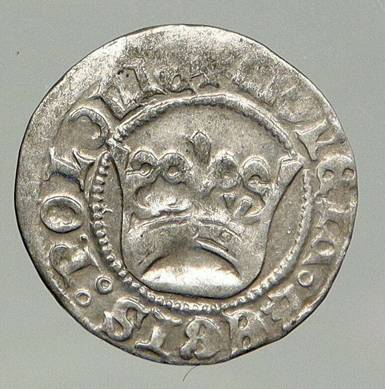 1501-06 POLAND King Alexander I Jagiellon Silver 1/2 Half-Groschen Coin i92514