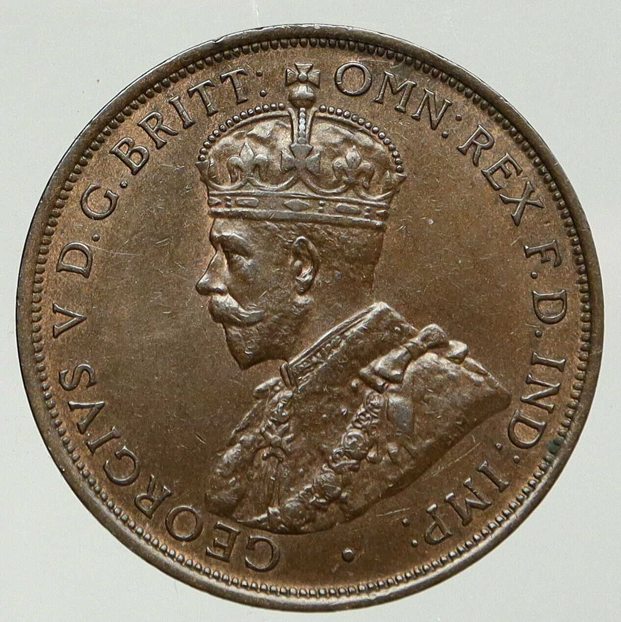 1926 JERSEY under UK King George V Shield OLD ANTIQUE 1/12 Shilling Coin i92512