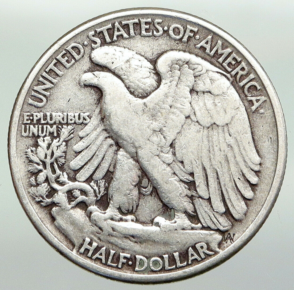 1942P UNITED STATES US Silver WALKING LIBERTY Half Dollar Coin BALD EAGLE i92209