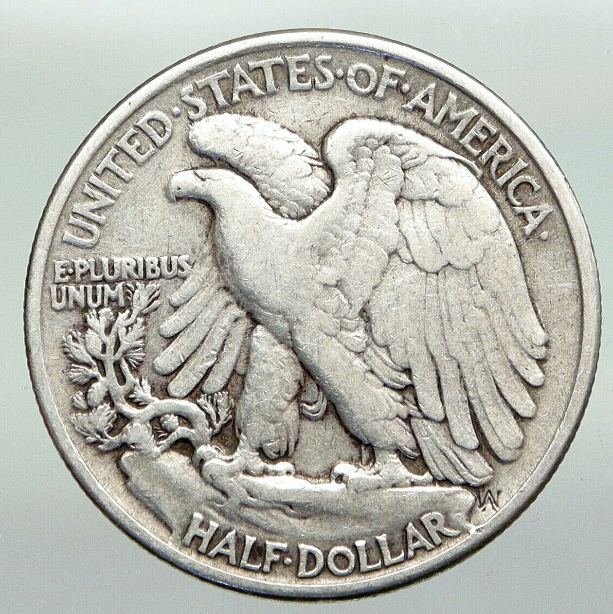 1943P UNITED STATES US Silver WALKING LIBERTY Half Dollar Coin BALD EAGLE i92194