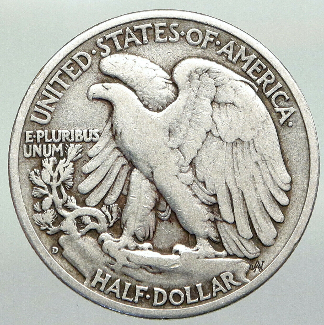 1941P UNITED STATES US Silver WALKING LIBERTY Half Dollar Coin BALD EAGLE i92198