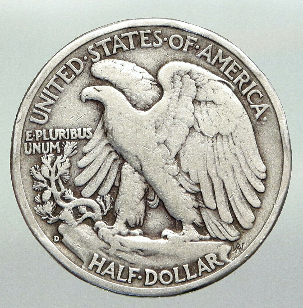 1941P UNITED STATES US Silver WALKING LIBERTY Half Dollar Coin BALD EAGLE i92201