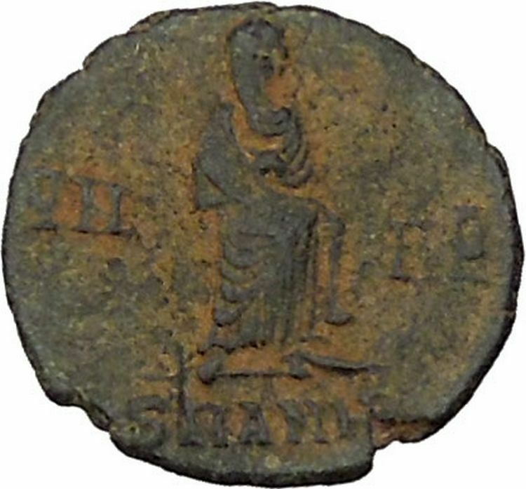 CONSTANTINE I the GREAT Cult Ancient Roman Coin Christian Deification i45994