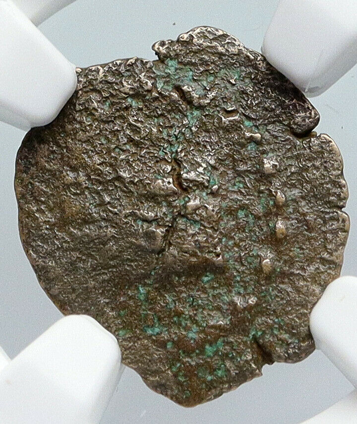 HEROD ARCHELAUS Biblical JERUSALEM Jewish Ancient Greek Coin GALLEY NGC i90583