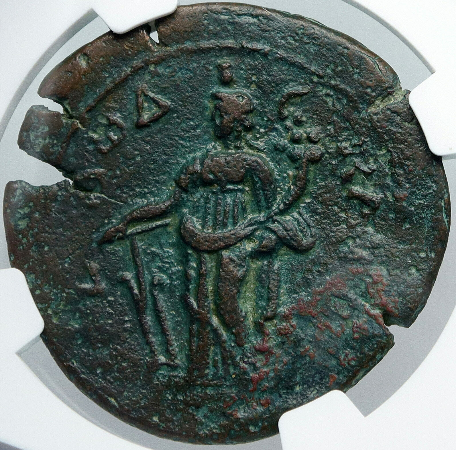 ANTONINUS PIUS Rome ANTIQUE Ancient ANTIQUE Roman Coin Goddess TYCHE NGC i88676