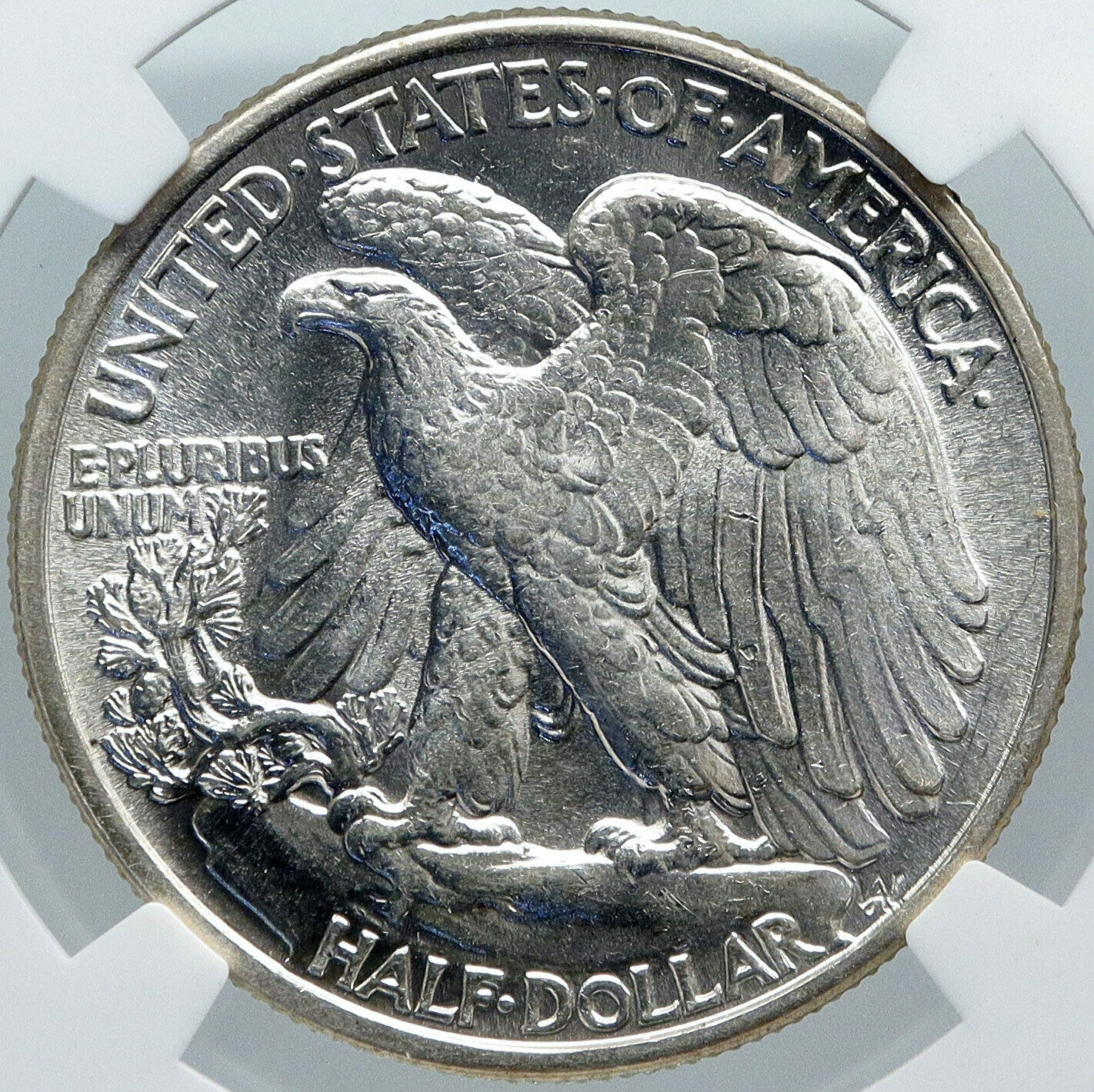 1943P UNITED STATES US Silver WALKING LIBERTY Half Dollar Coin EAGLE NGC i88669