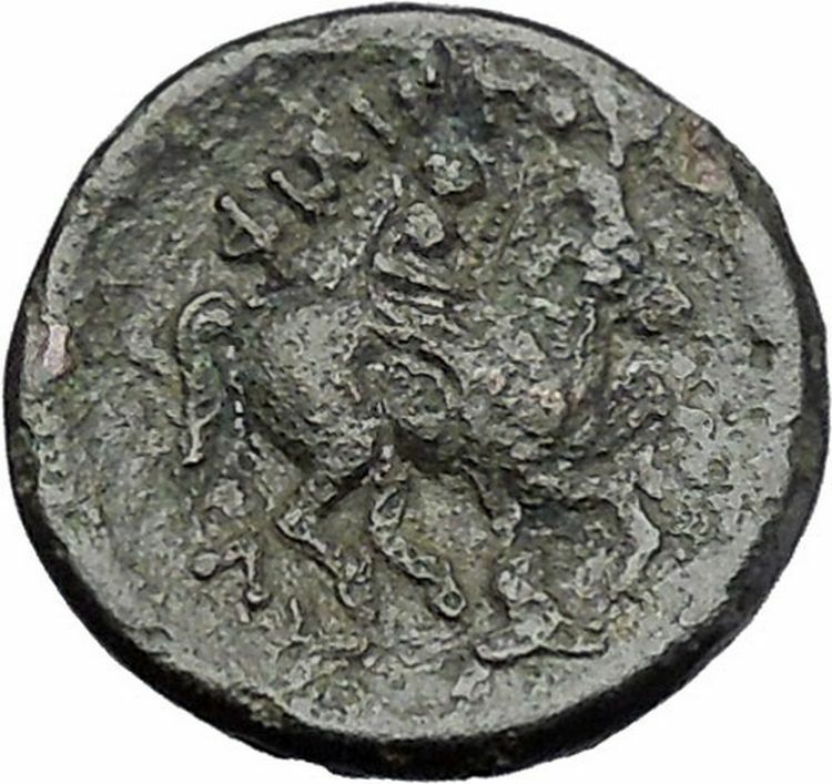 LYSIMACHOS 305BC Olympic Games Victory Horse Event asPhilip II Greek Coin i47515