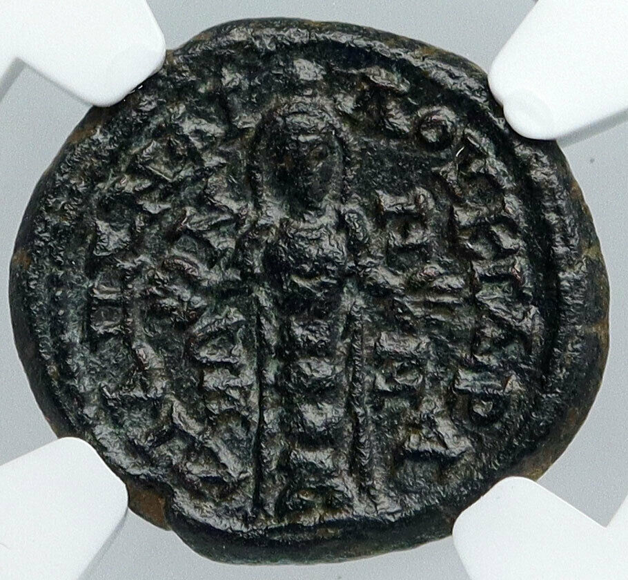 HADRIAN 133AD Caria in CIDRAMUS OLD Ancient Roman Coin CULT STATUE NGC i89129