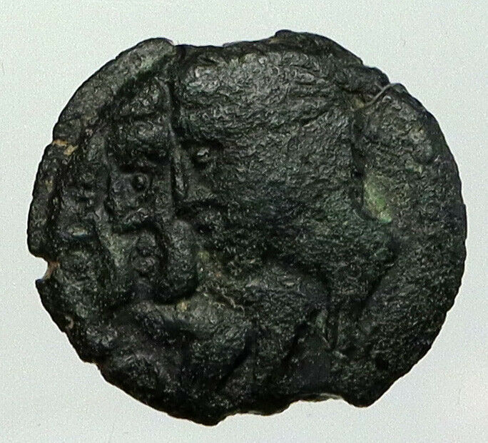 CELTIC European Tribe NORTHERN GAUL Remi Ancient Coin like Greek VICTORY i92943