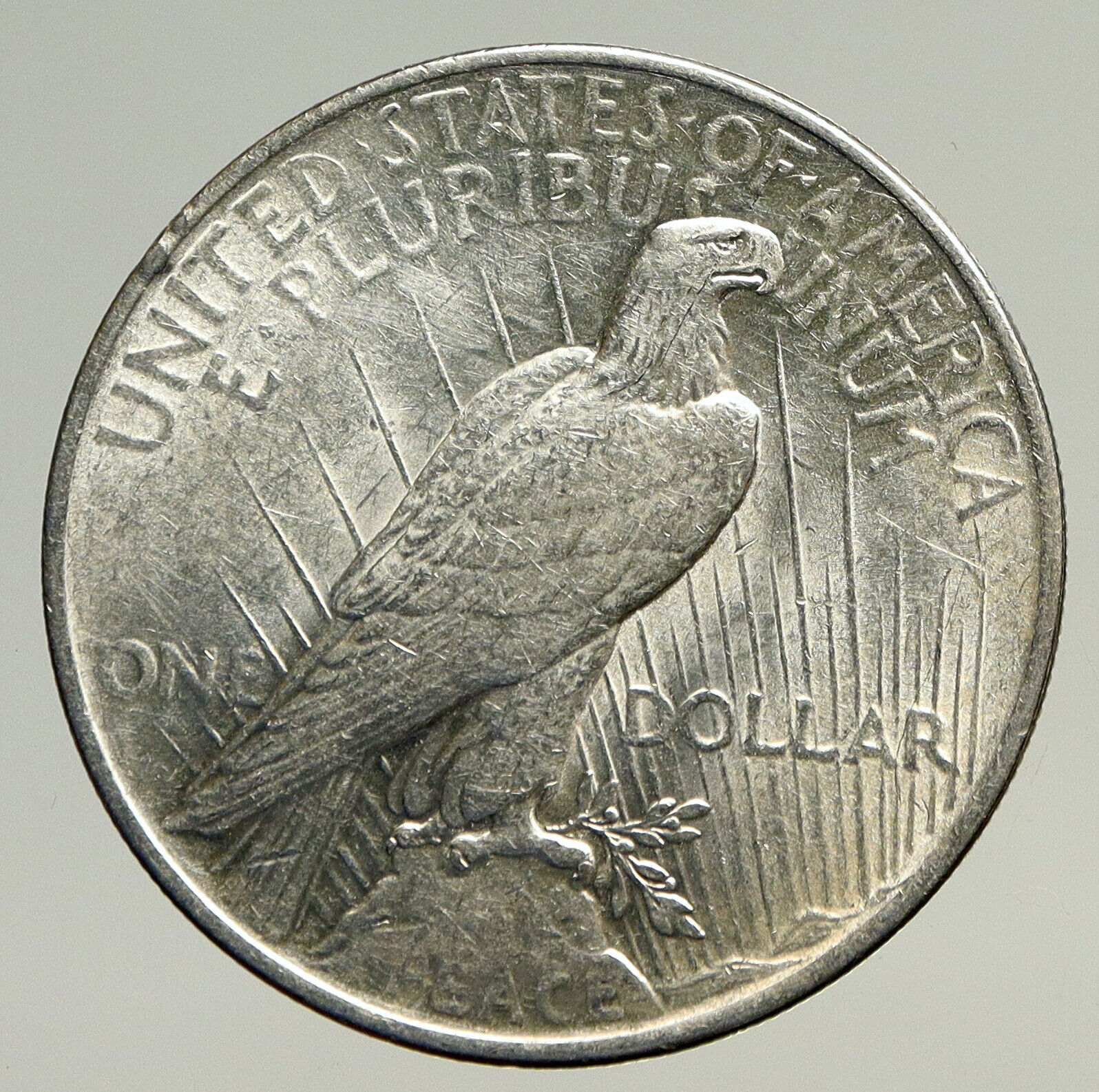 1922P US Antique Silver PEACE DOLLAR United States Coin w LIBERTY & EAGLE i93639