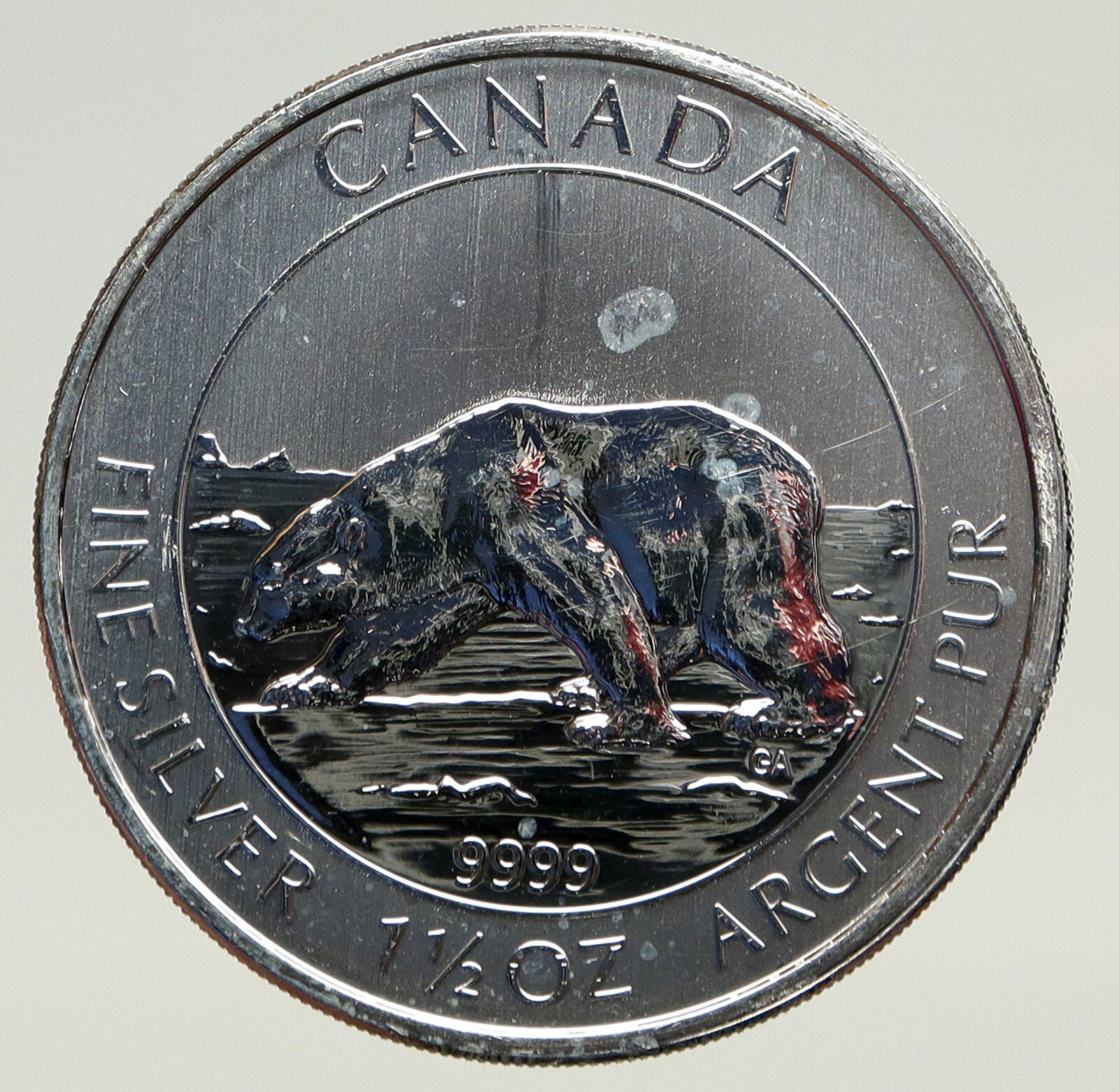 2013 CANADA UK Queen Elizabeth II Antelope 1 1/2OZ Genuine Silver $8 Coin i93662