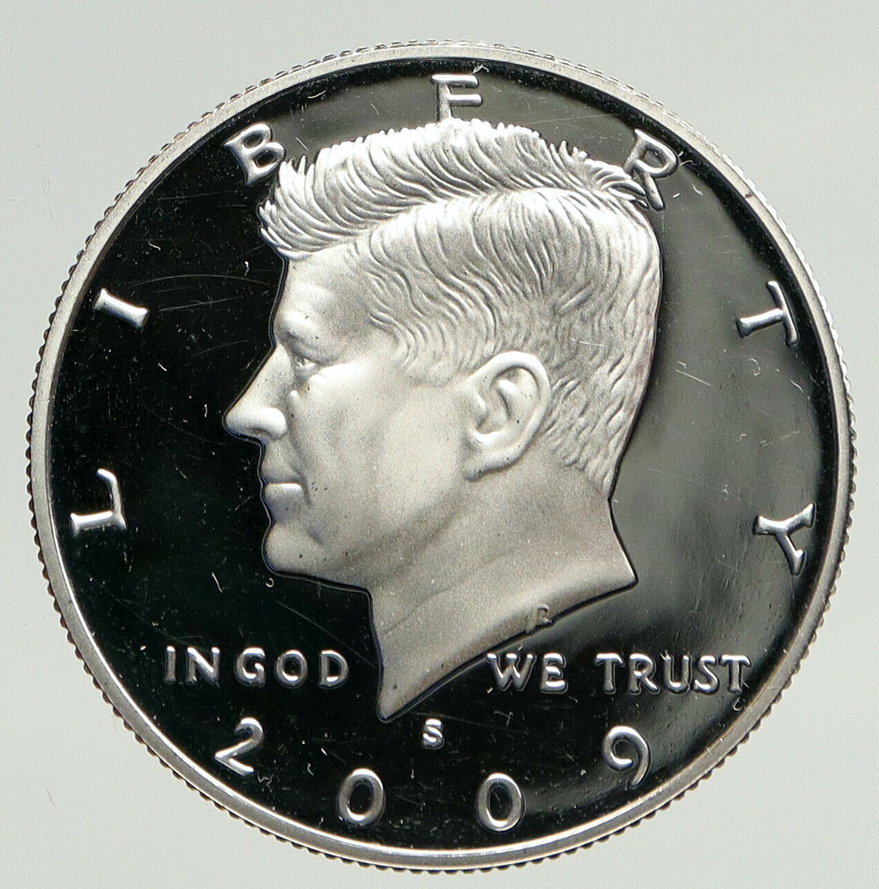 2009 S USA President JOHN F KENNEDY Old Proof Silver Half Dollar US Coin i93320