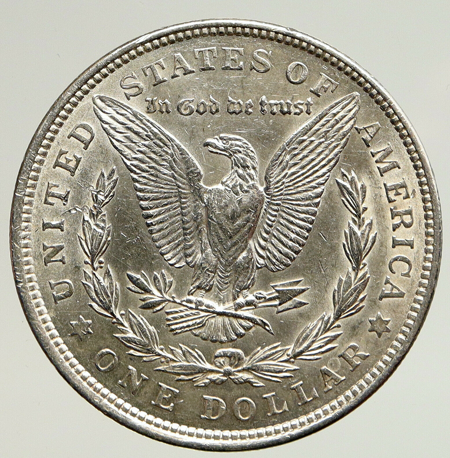 1921 P UNITED STATES of America OLD Eagle SILVER Morgan US Dollar Coin i93683