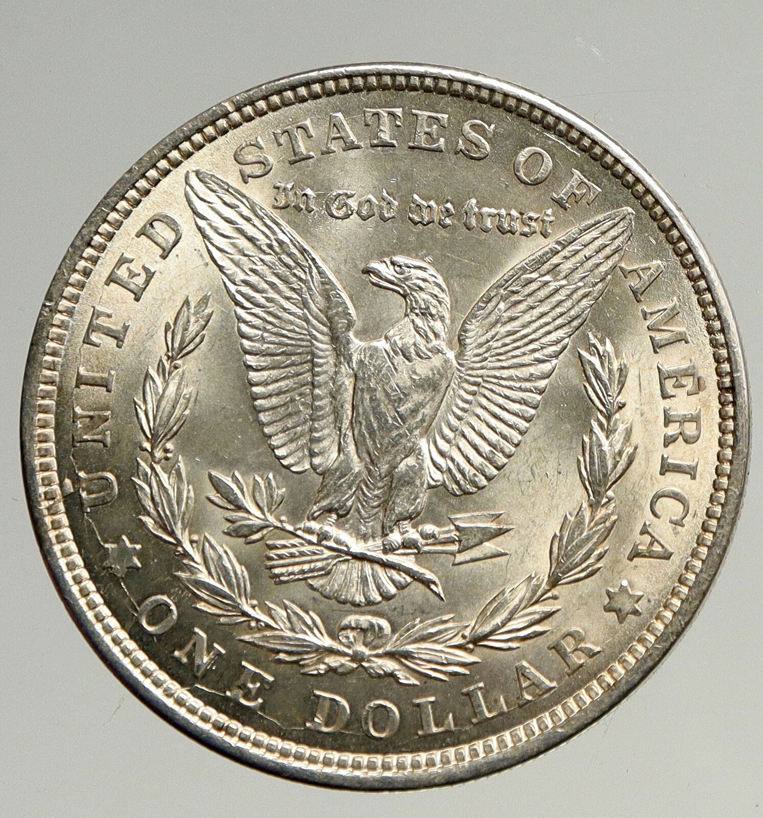 1921 P UNITED STATES of America OLD Eagle SILVER Morgan US Dollar Coin i93690