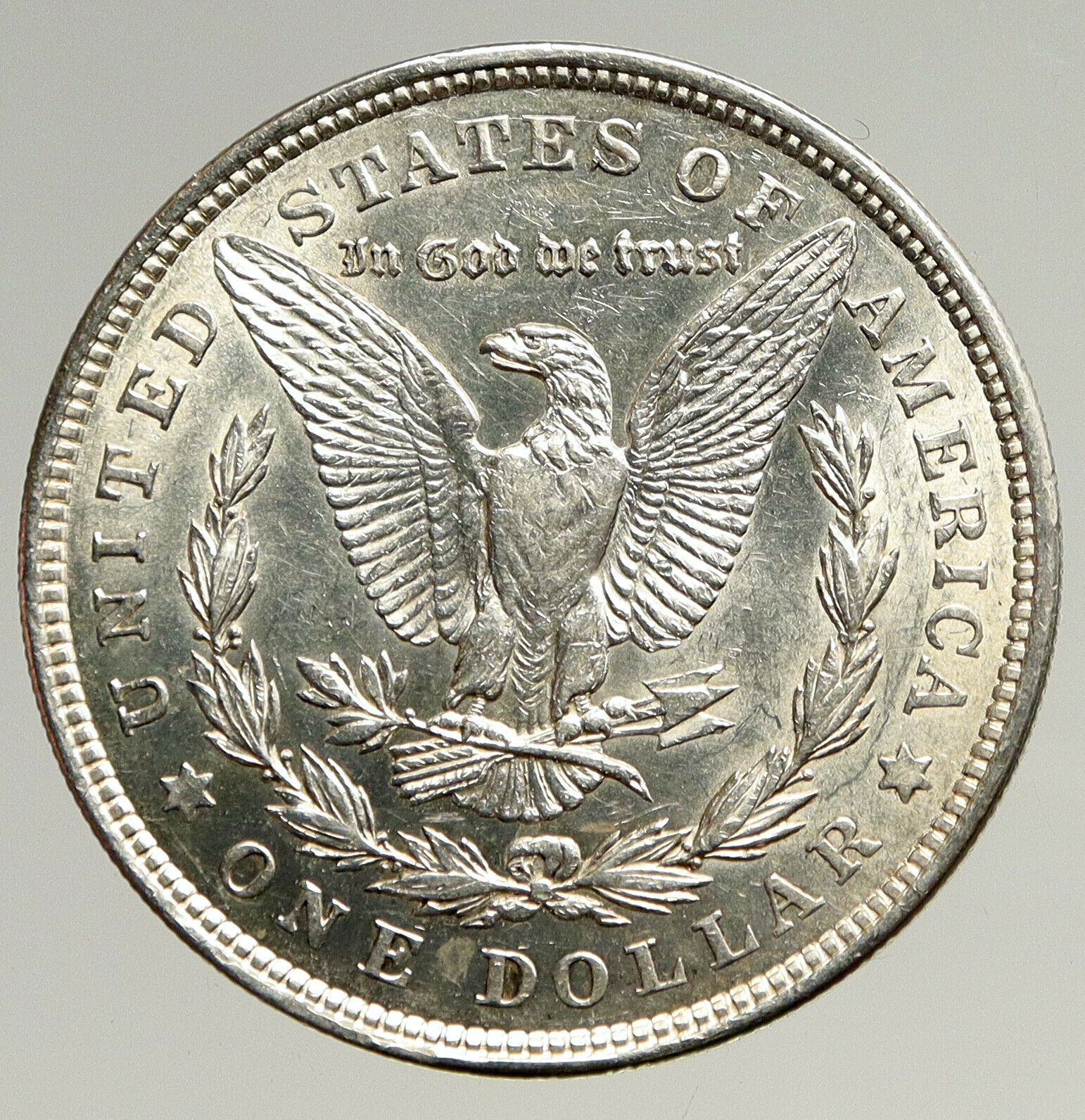 1921 P UNITED STATES of America OLD Eagle SILVER Morgan US Dollar Coin i93687