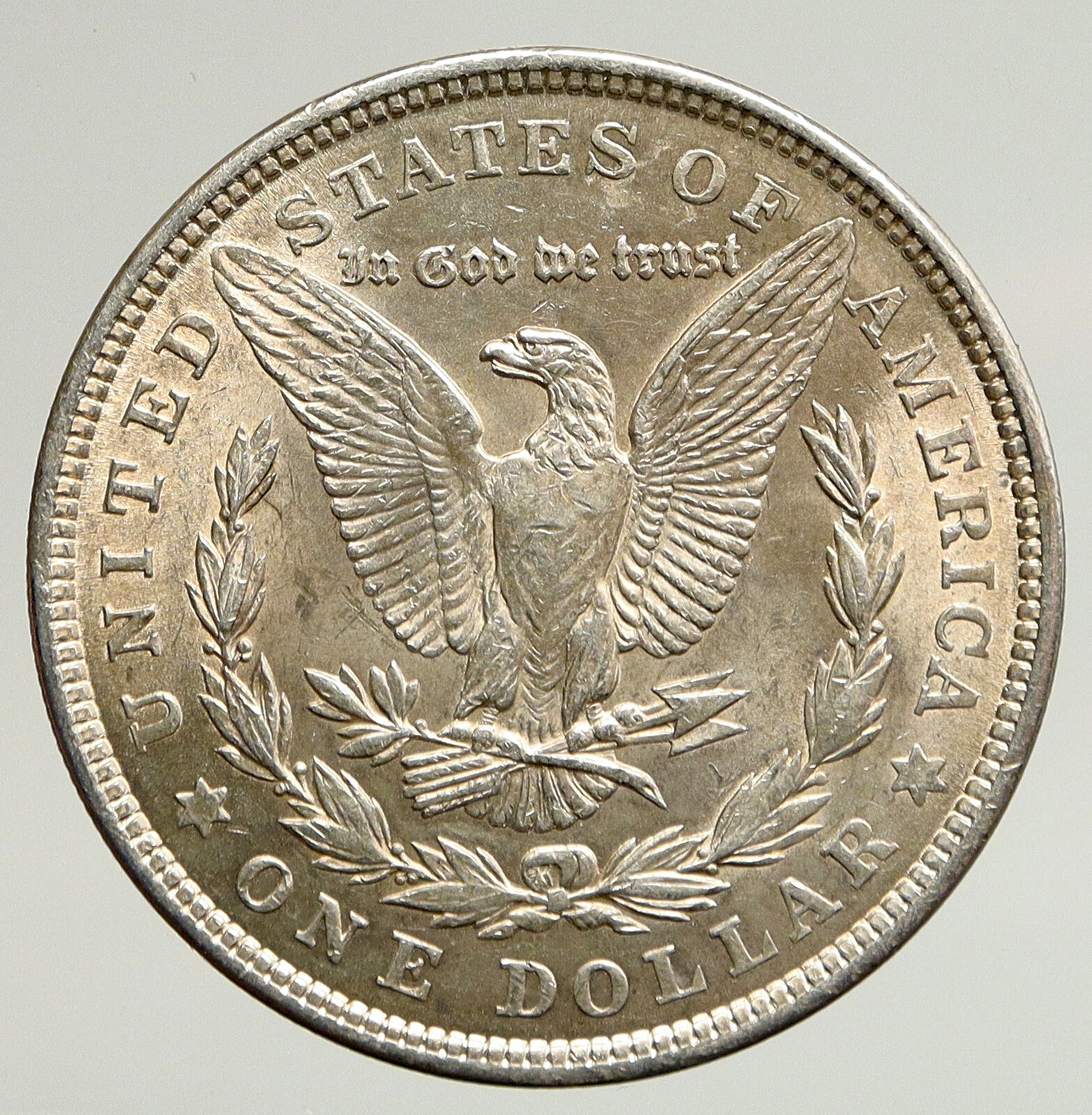 1921 P UNITED STATES of America OLD Eagle SILVER Morgan US Dollar Coin i93682