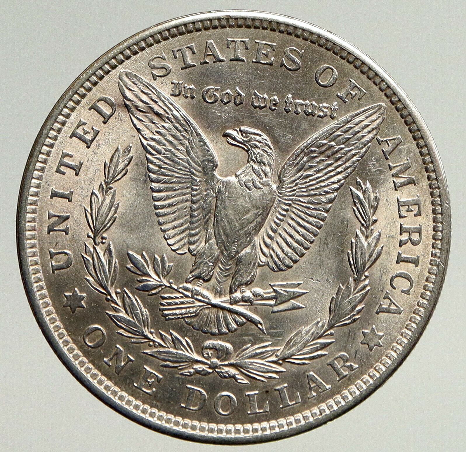 1921 P UNITED STATES of America OLD Eagle SILVER Morgan US Dollar Coin i93691