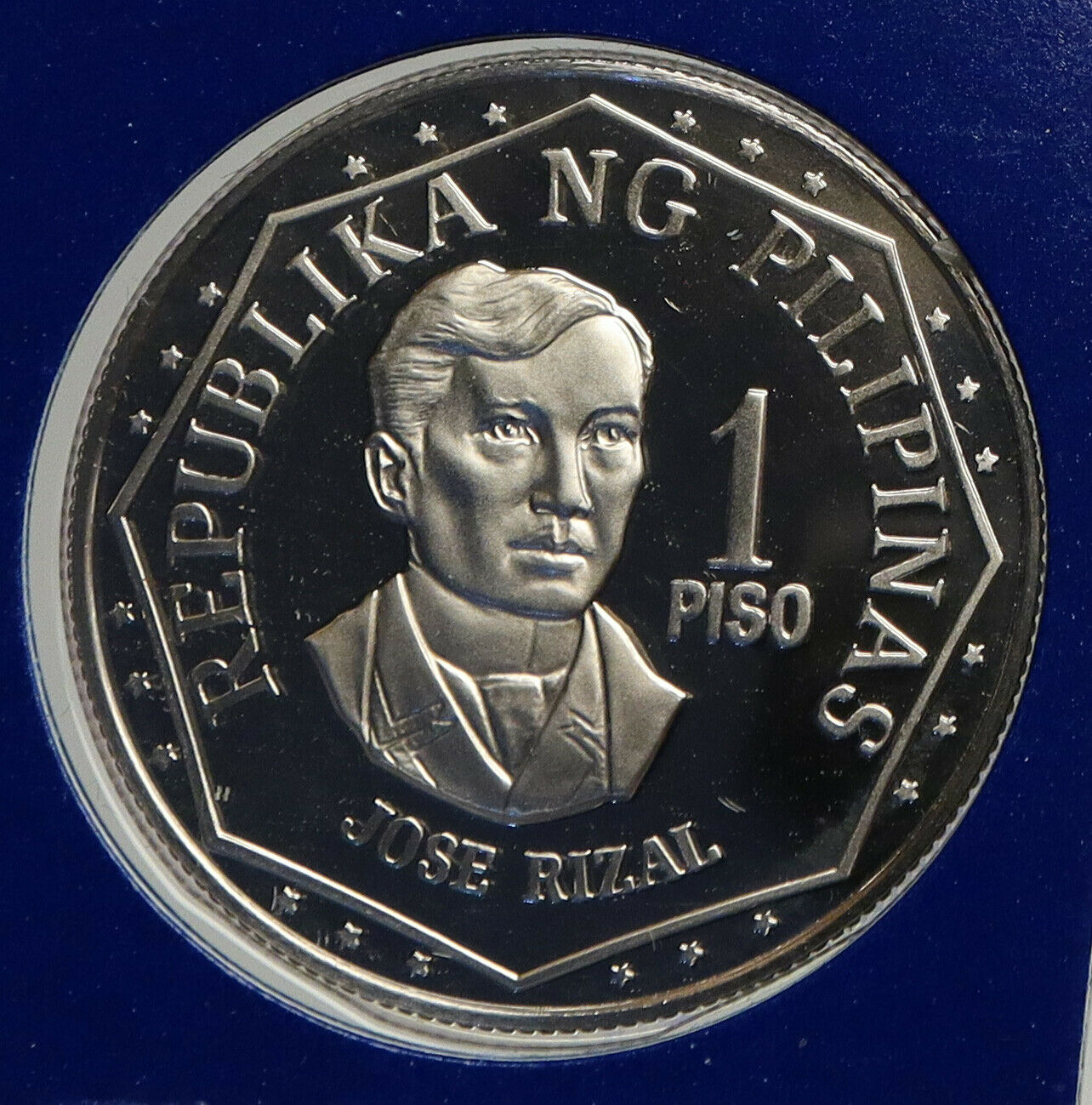 1975 PHILIPPINES New Society MARCOS Lipunan VINTAGE Old Proof Piso Coin i93926