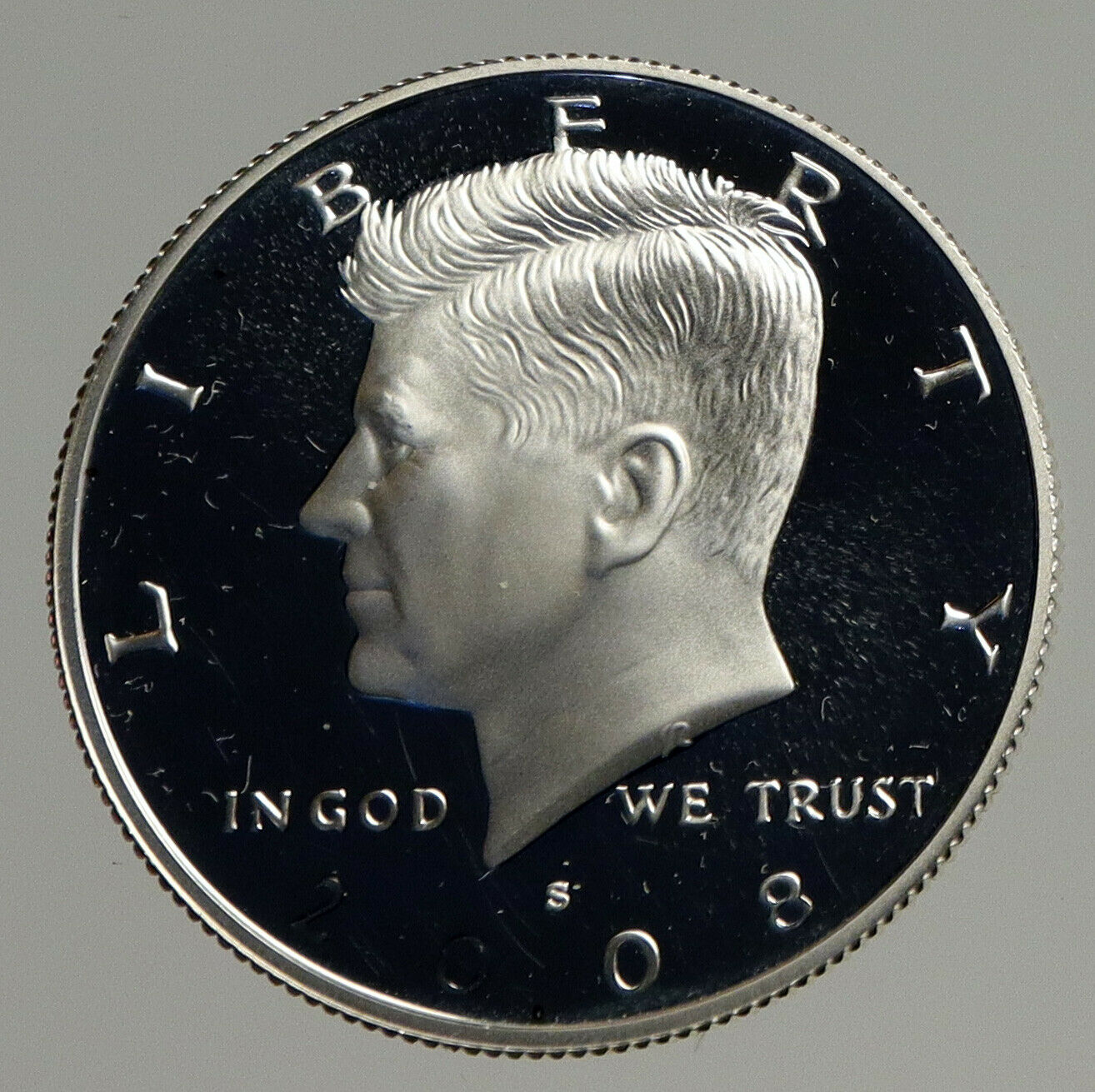 2008 S USA President JOHN F KENNEDY Old Proof Silver Half Dollar US Coin i93836