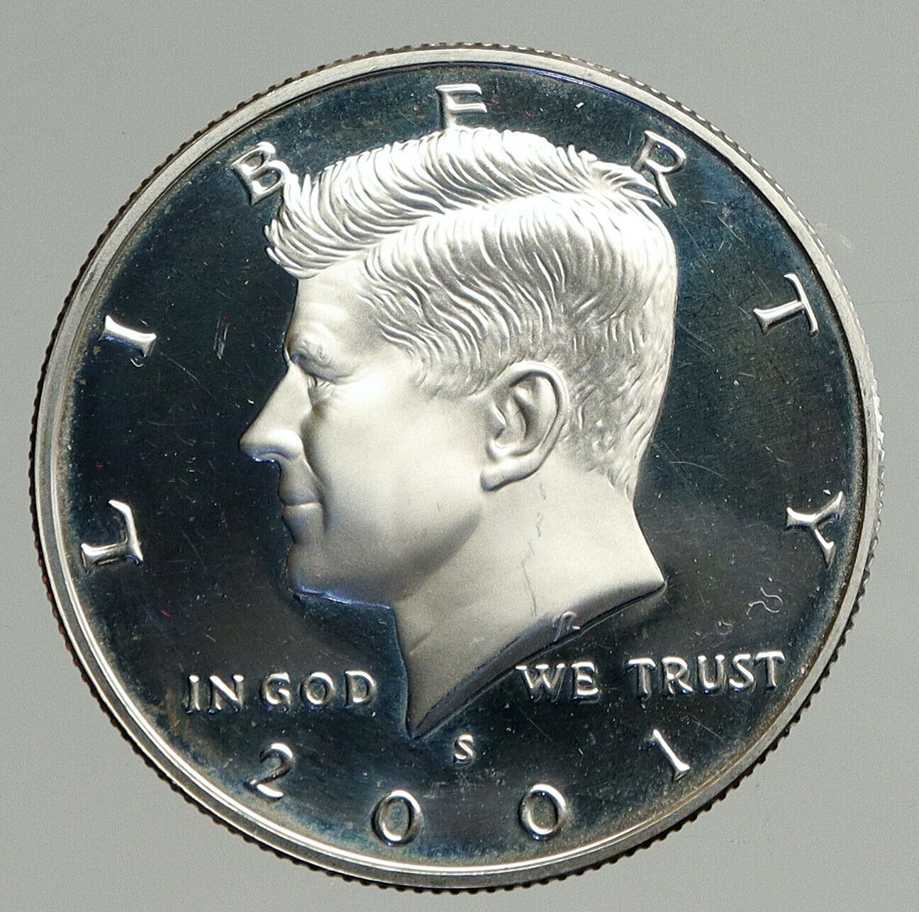 2001 S USA President JOHN F KENNEDY Old Proof Silver Half Dollar US Coin i93735