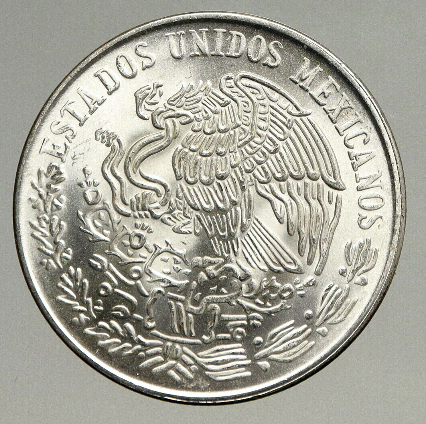 1979 Mexican Independence HERO Jose Maria Morelos Silver 100 Peso Coin i94076