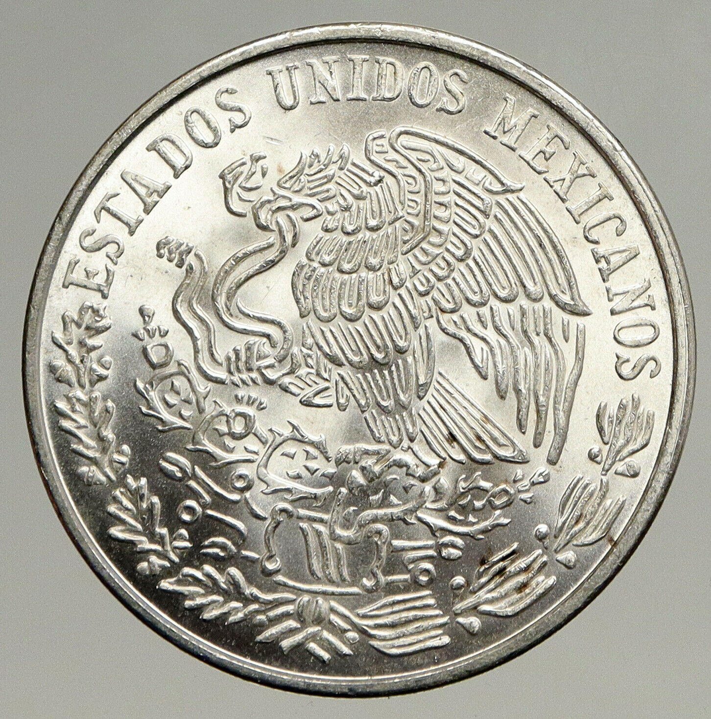 1979 Mexican Independence HERO Jose Maria Morelos Silver 100 Peso Coin i94095