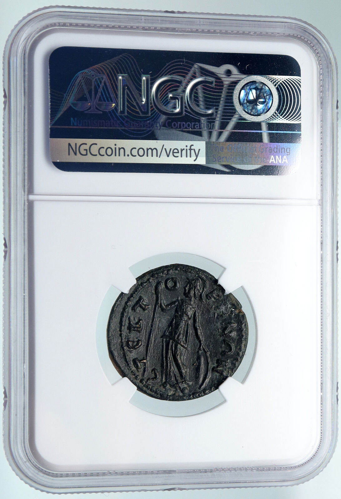 PHILIP I the Arab - Ancient Philomelium Phrygia Old Roman Coin ATHENA NGC i90699