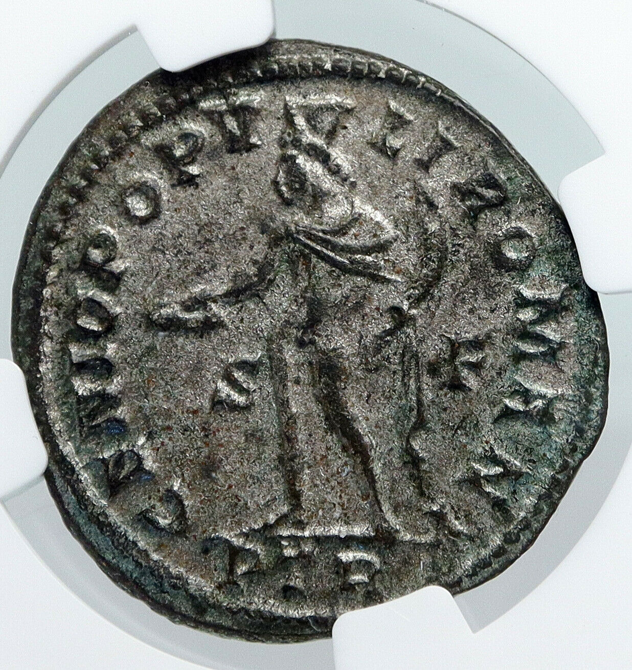 Divus MAXIMIAN under Constantine I 317AD Ancient Roman Coin Genius NGC i90702