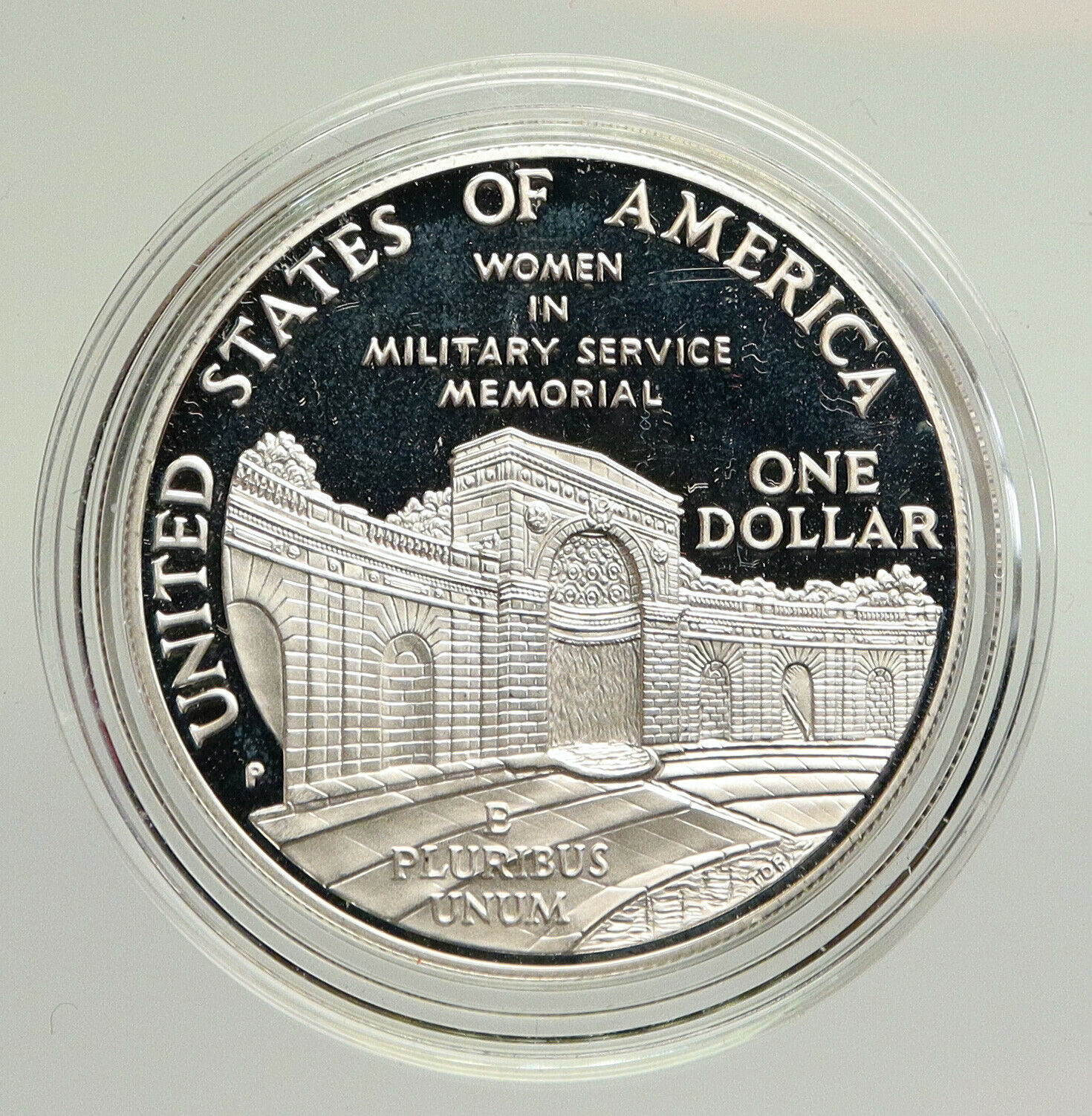 1994 P USA United States WOMEN in MILIITARY ARMY NAVY Proof Silver $ Coin i94809