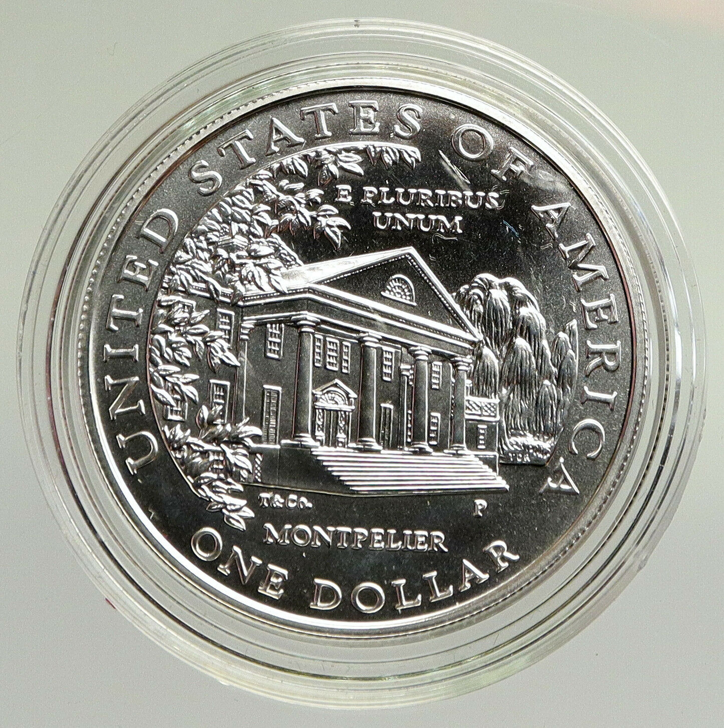 1999 USA United States FIRST LADY DOLLEY MADISON Montpelier Silver $ Coin i94793