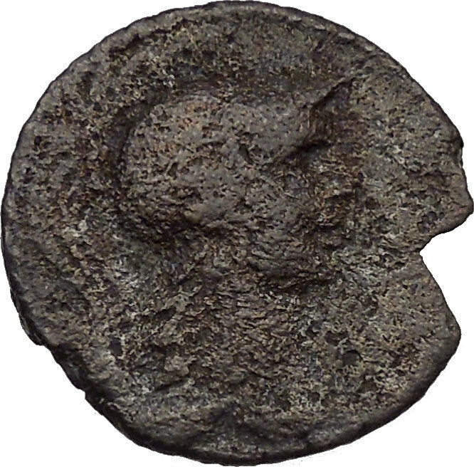 ATHENS Attica Pseudo-Autonomous Ancient Greek Coin Athena Owl 264AD Rare i37090