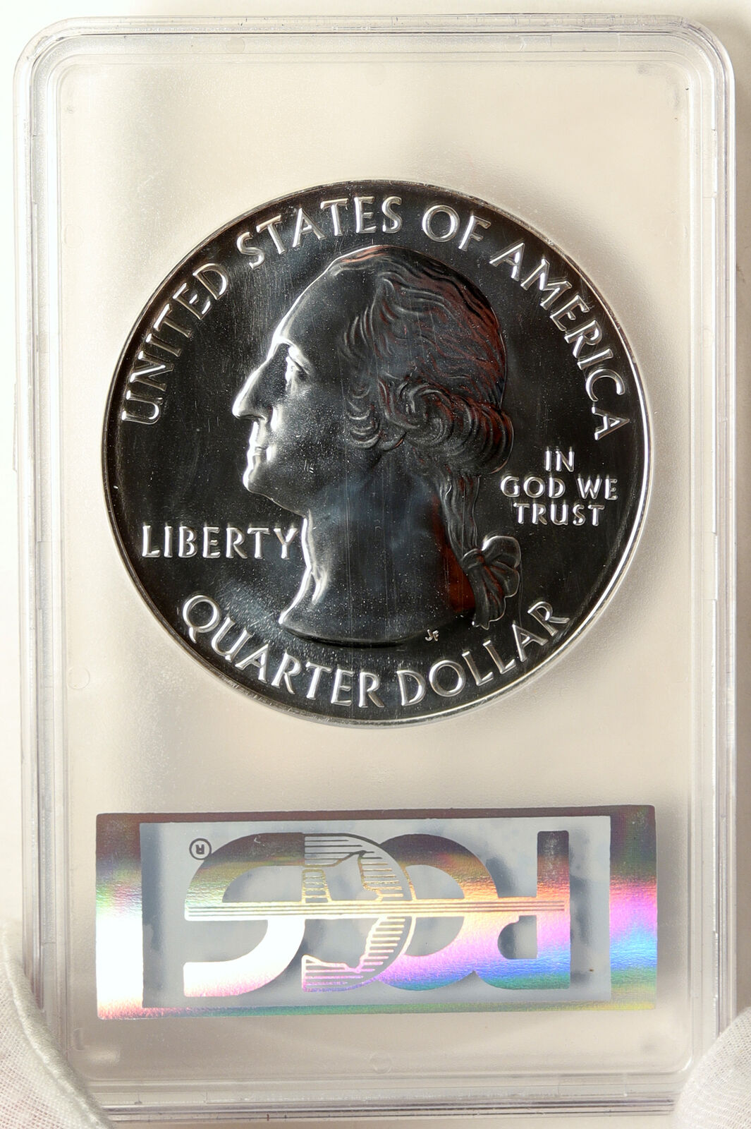 2010 UNITED STATES MOUNT HOOD OREGON 5 OZ Prooflike Silver 25C Coin PCGS i95252