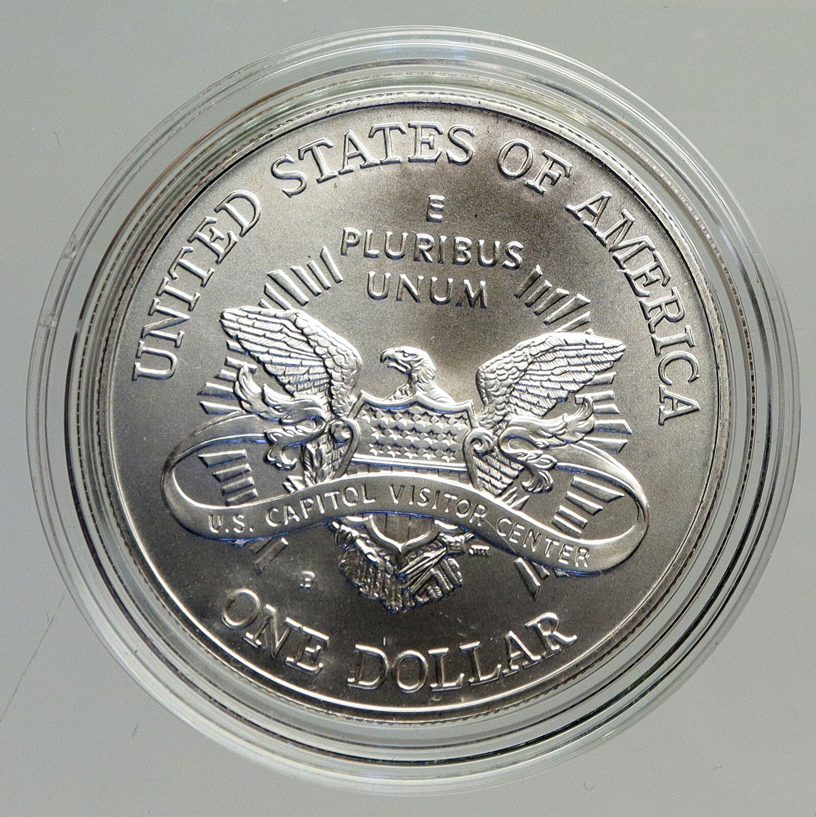 2001 United States Washington DC USA Capitol Building Silver Dollar Coin i94190