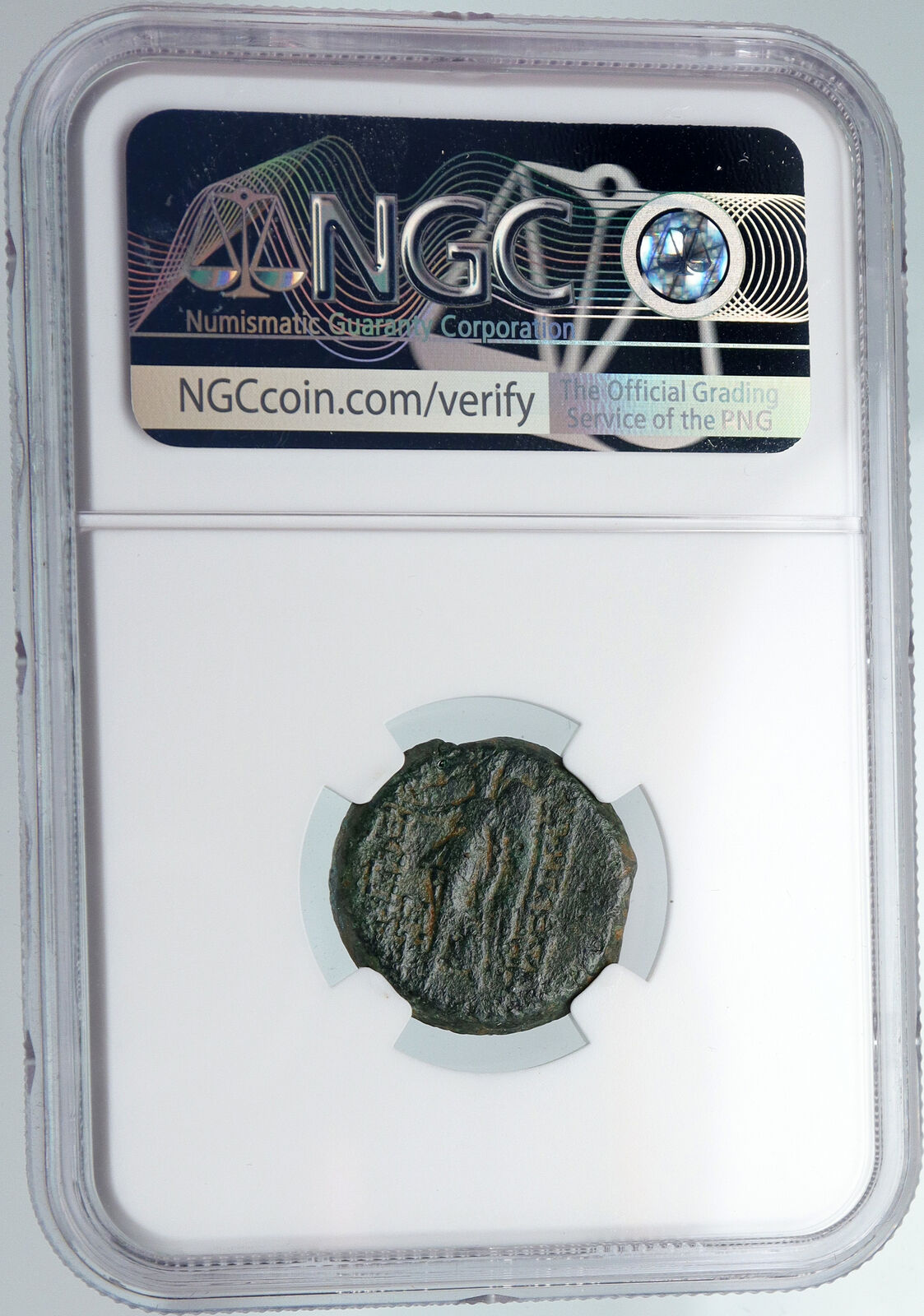 ALEXANDER II ZABINAS Seleukid Authentic Ancient Greek Coin VICTORY NGC i89758