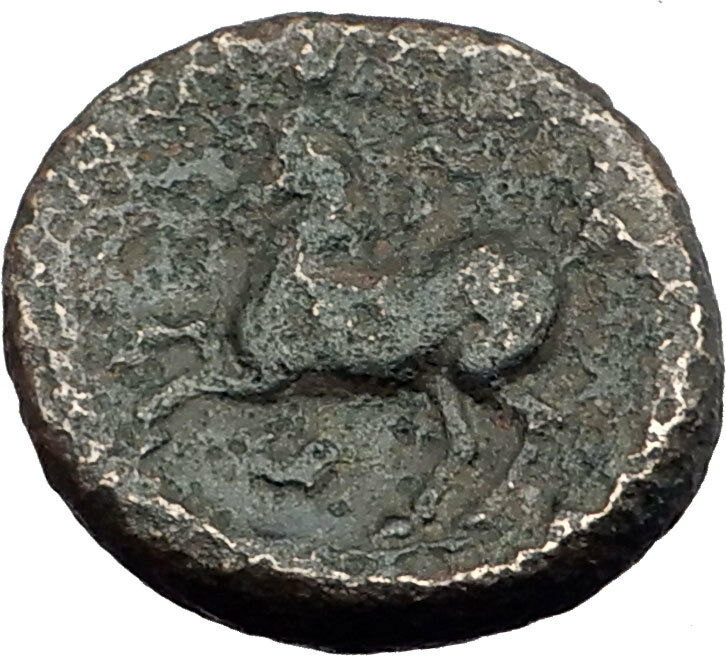 Philip II 359BC Olympic Games HORSE Race WIN Macedonia Ancient Greek Coin i62611