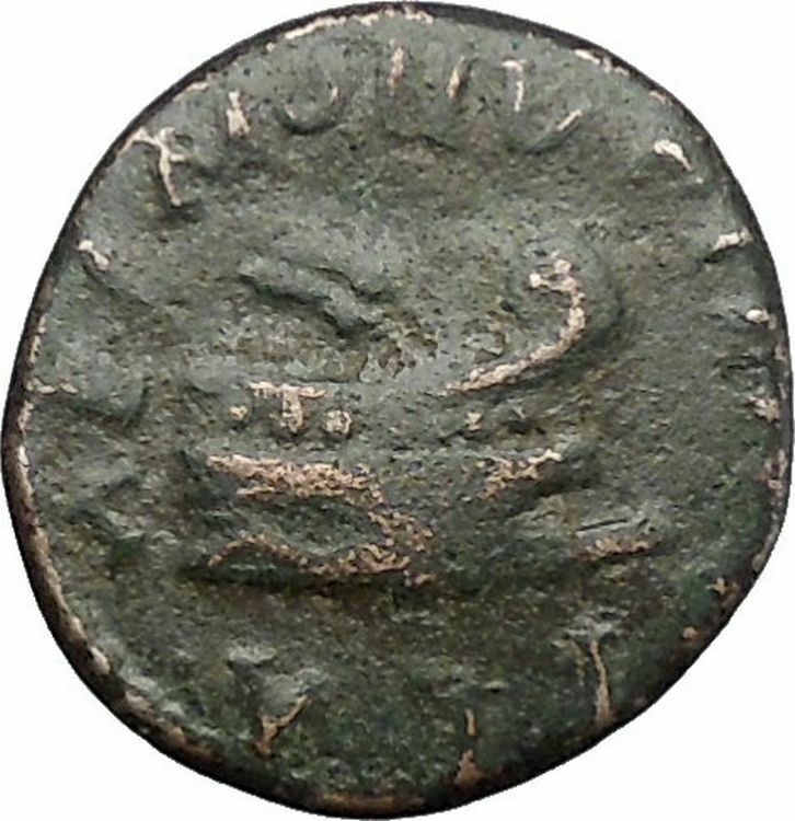 SEPTIMIUS SEVERUS 193AD Thrace Coela GALLEY SHIP Ancient Roman Coin i48732