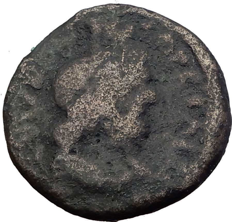 COMMODUS 177AD Caesarea Maritima in Judaea Authentic Ancient Roman Coin i64141