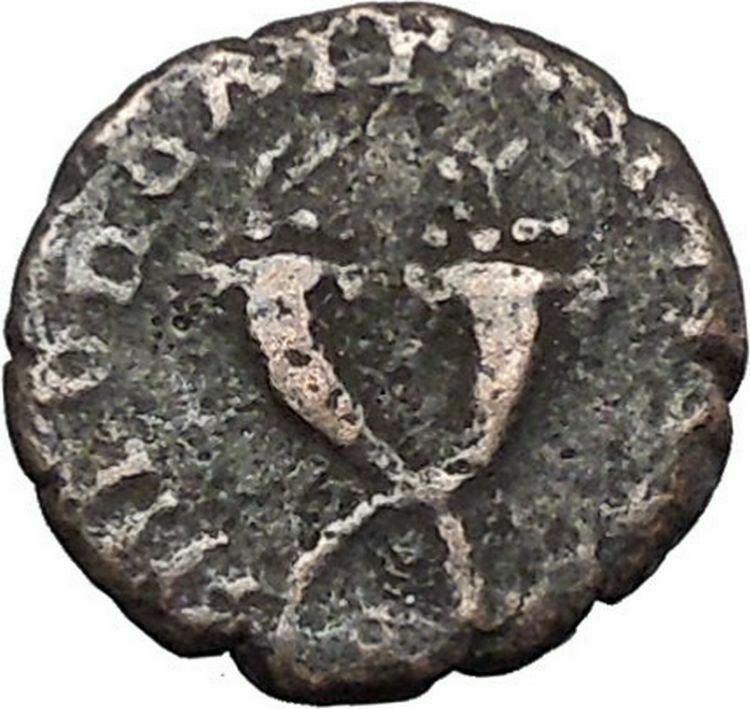 CARACALLA Nicopolis ad Istrum Rare Ancient Roman Coin Two cornucopias i49423