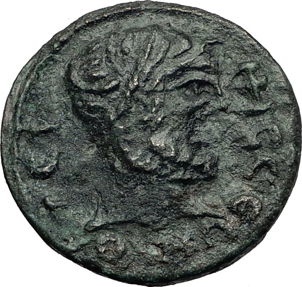 TERMESSOS MAJOR in PISIDIA 2-3CenAD Zeus Genius Rare Ancient Greek Coin i58323