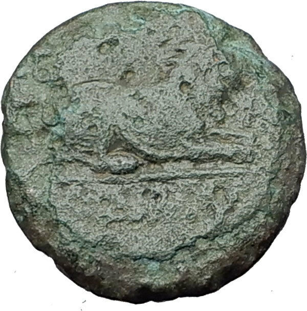 KASSANDER 316BC Pella Macedonia HERCULES LION Original Ancient Greek Coin i61597