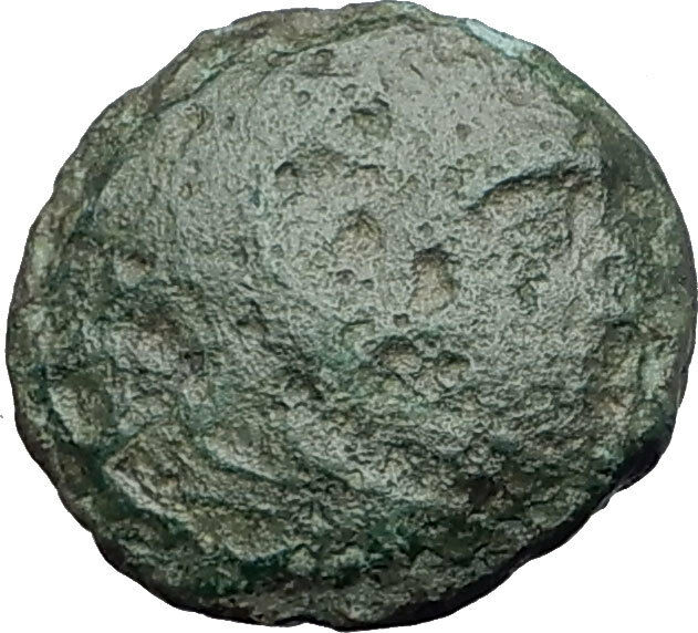 KASSANDER 316BC Pella Macedonia HERCULES LION Original Ancient Greek Coin i61597