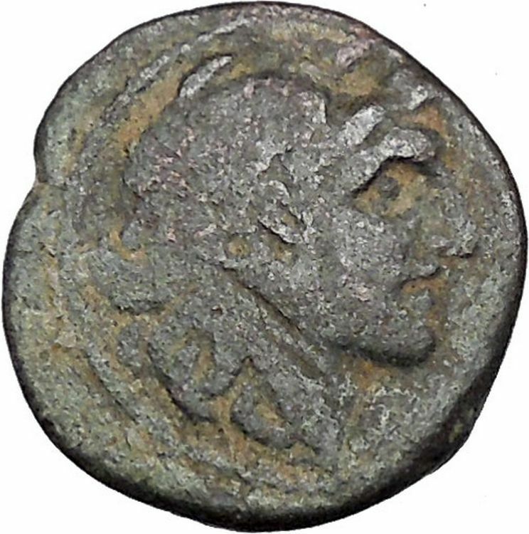 ALEXANDER I BALAS 152BC Seleukid Apollo RARE R1 Ancient Greek Coin i47334