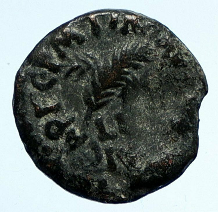 CLAUDIUS & AGRIPPINA Jr Ancient Roman OLD Jerusalem ANTONIUS FELIX Coin i95939