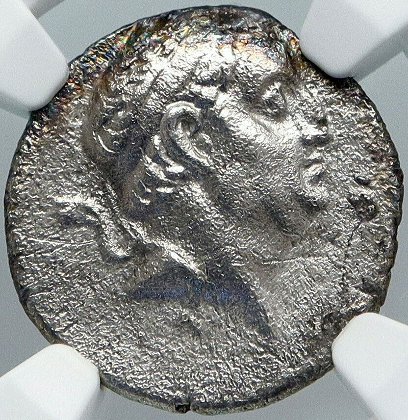 Ariobarzanes I Philoromaios Cappadocia Kingdom 85BC Silver Greek Coin NGC i88827