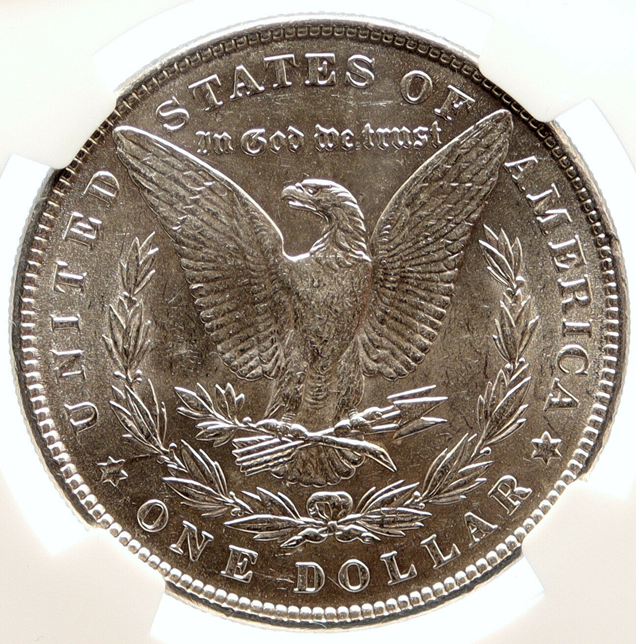 1884 P UNITED STATES of America SILVER Morgan US Dollar Coin EAGLE NGC i95547